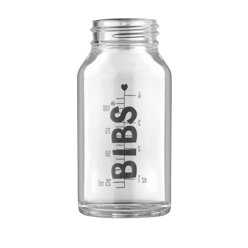 Bibs Glasflaske - 110 ml.