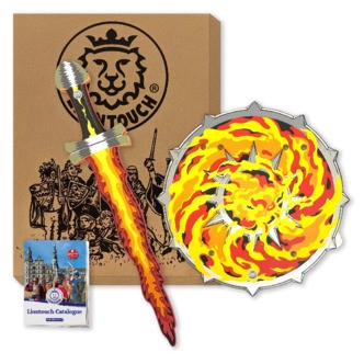Liontouch Flamme Gavesæt Med Sværd og Skjold