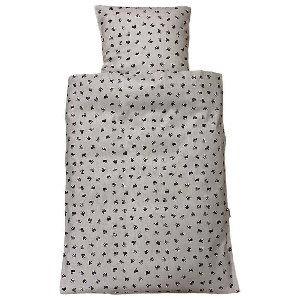 Baby Sengelinned - Dess. 1166 Beige/brune Traktorer