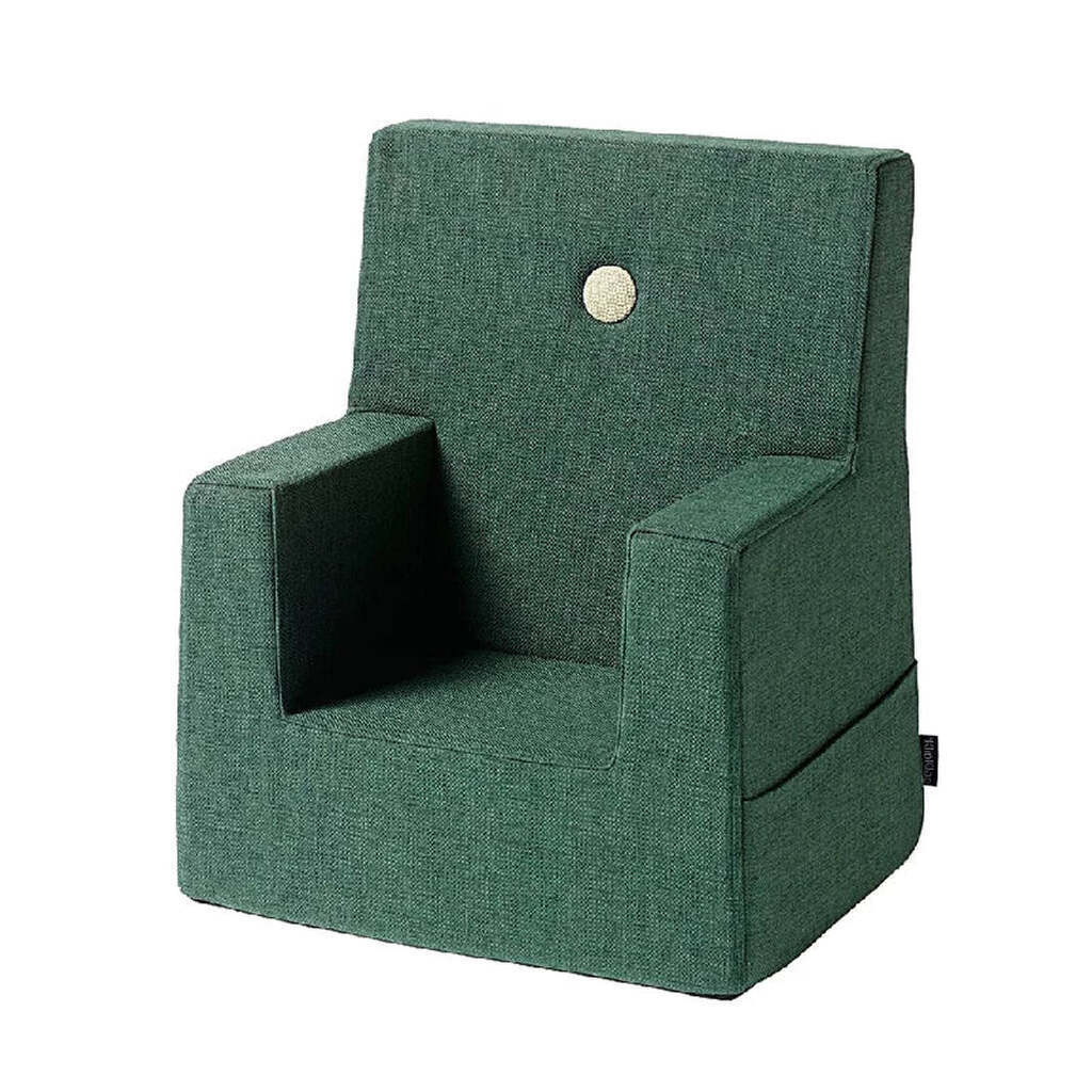 by Klipklap Kids Chair  - Deep Green w. Light Green