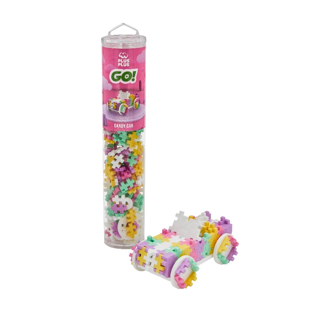 Tube Plus-plus Color Cars Candy / 200 Pcs Tube