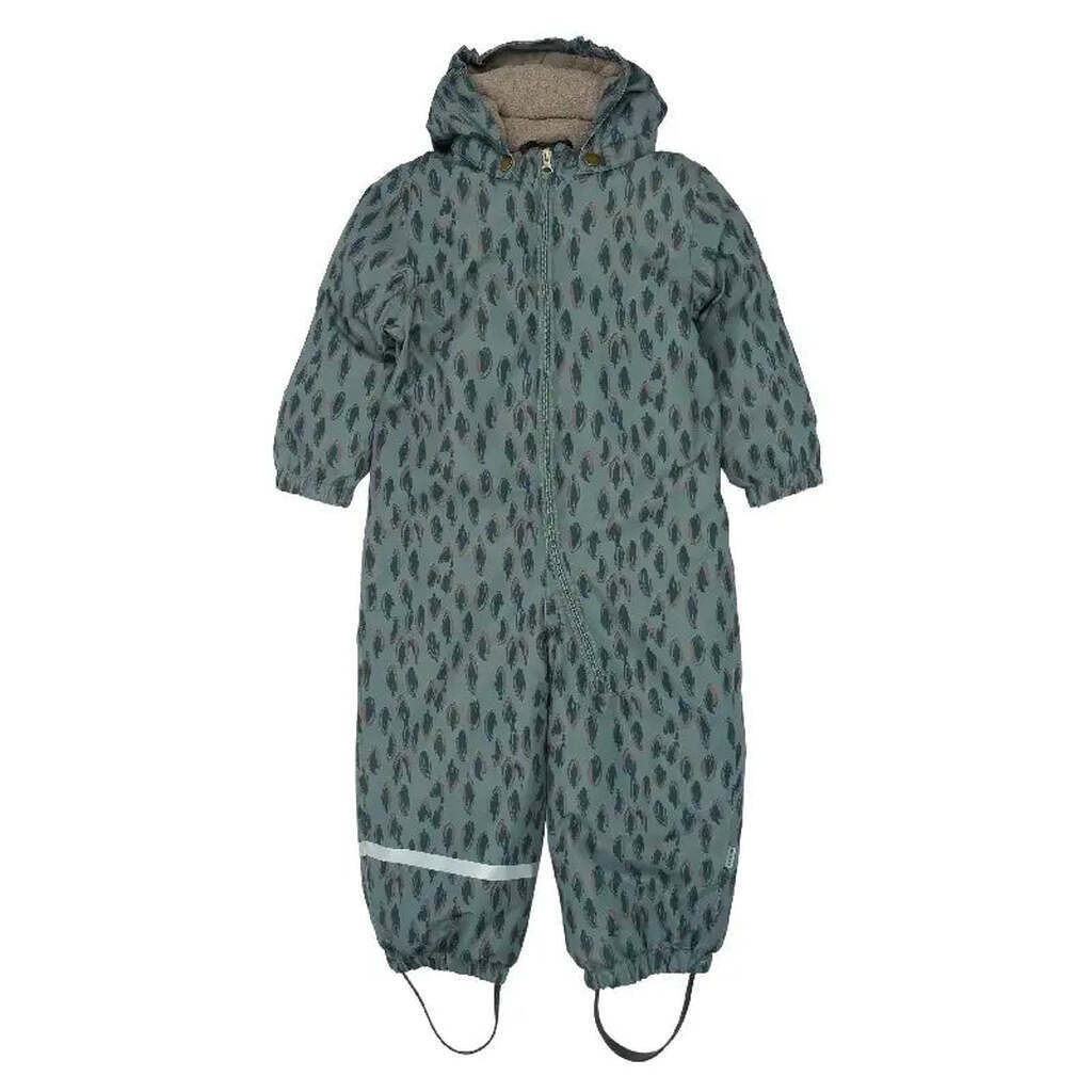 Mikk-line Flyverdragt Mønstret - Balsam Green - Str. 80-116 - 86