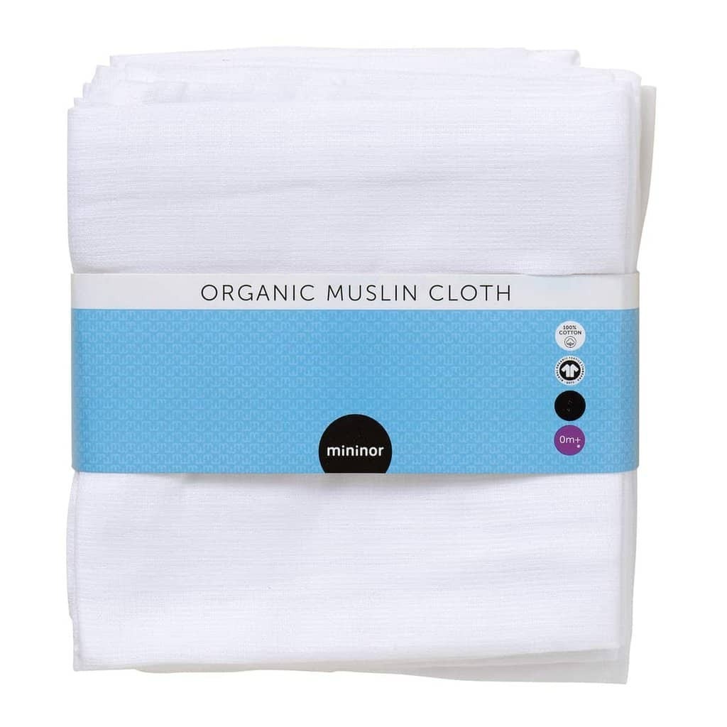 Mininor Stofble Økologisk Hvid 8 - Pak