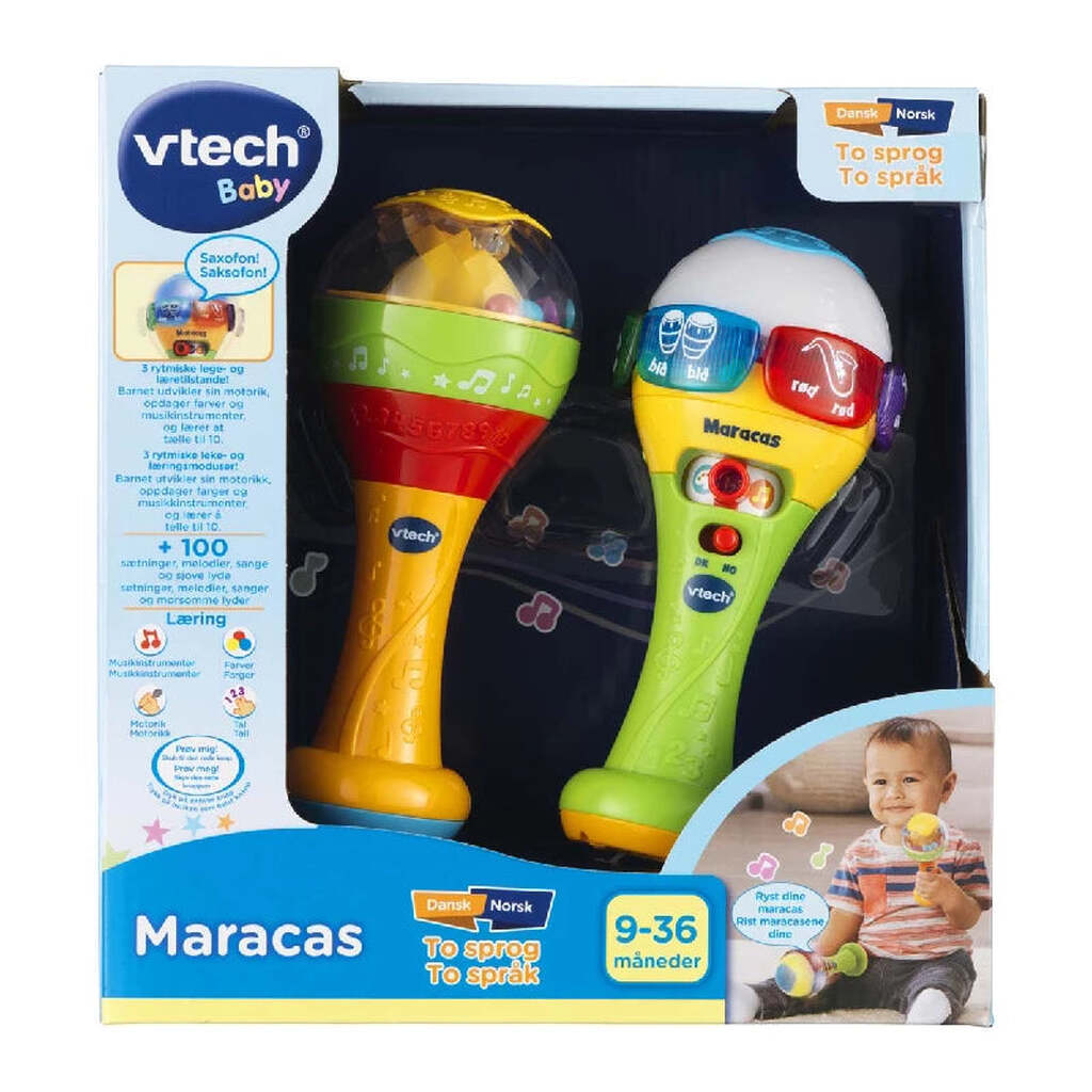 Vtech Baby Maracas - DK & NO