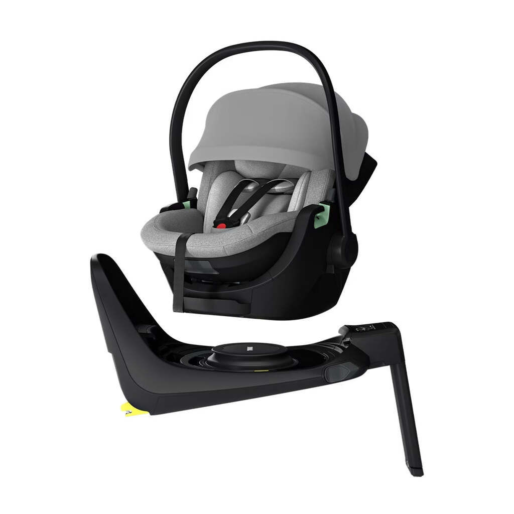Thule Maple Babyautostol Inkl. Alfi Isofix Base  - Lys Grå / Sort