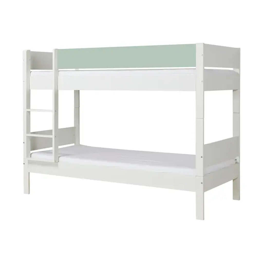 Arkas Køjeseng Med Sengehest i Light Green