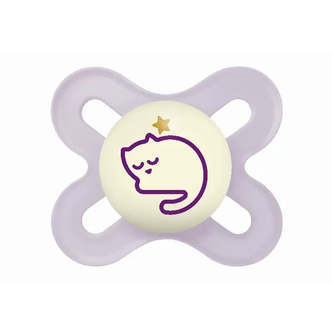 Mam Original Start Night Silk 0-2m 1p Box V Pink