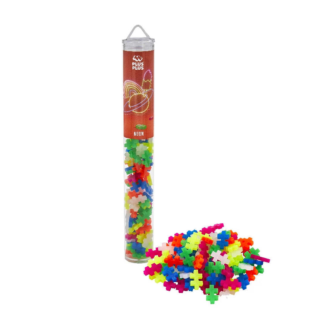 Tube Plus-plus Mix Neon / 100 Pcs.
