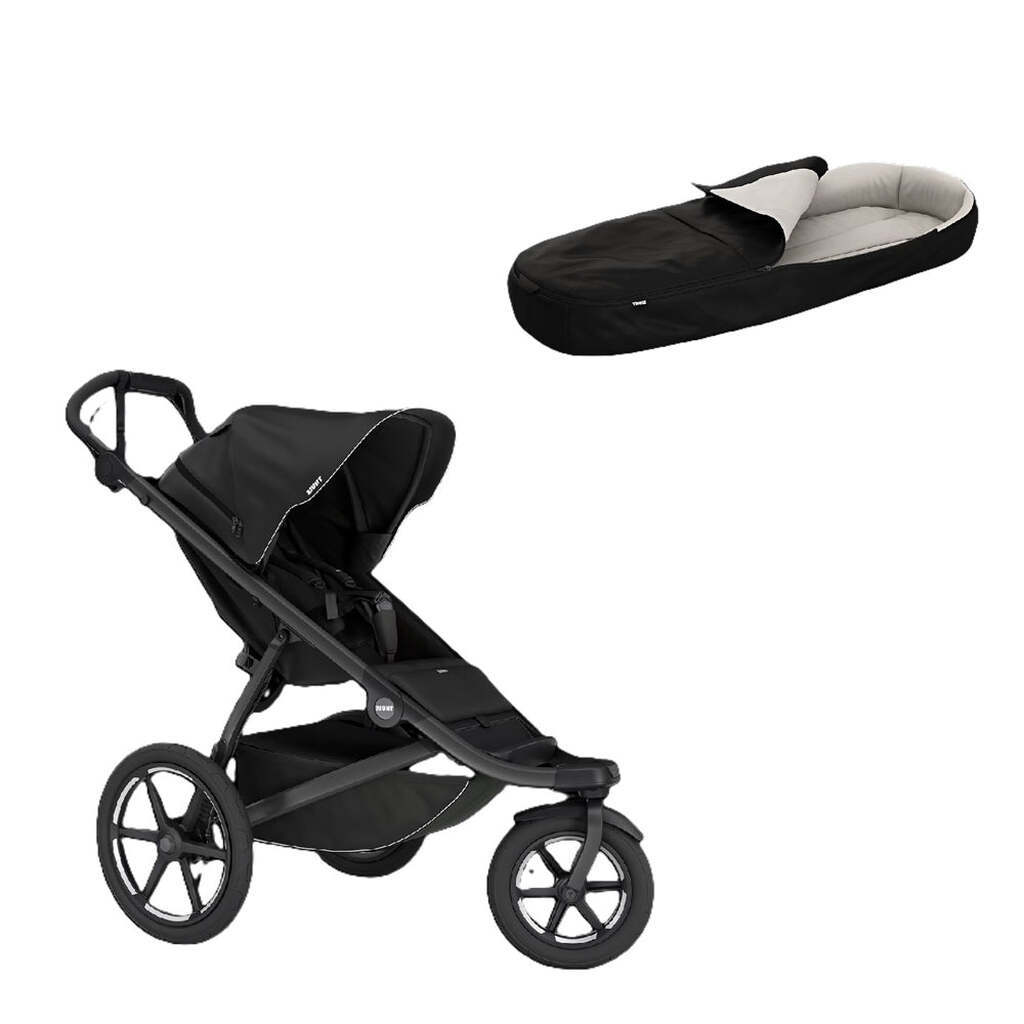 Thule Urban Glider 3 Inkl. Kørepose - Sort