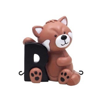 Kids By Friis R Bogstav Med Rød Panda Til Navnetog