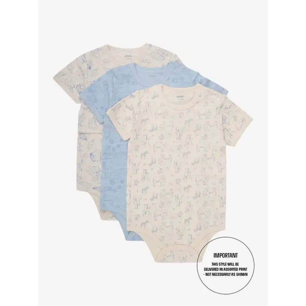 Pippi Body K/æ - 1 Stk. - Assorteret - Dreng - 56