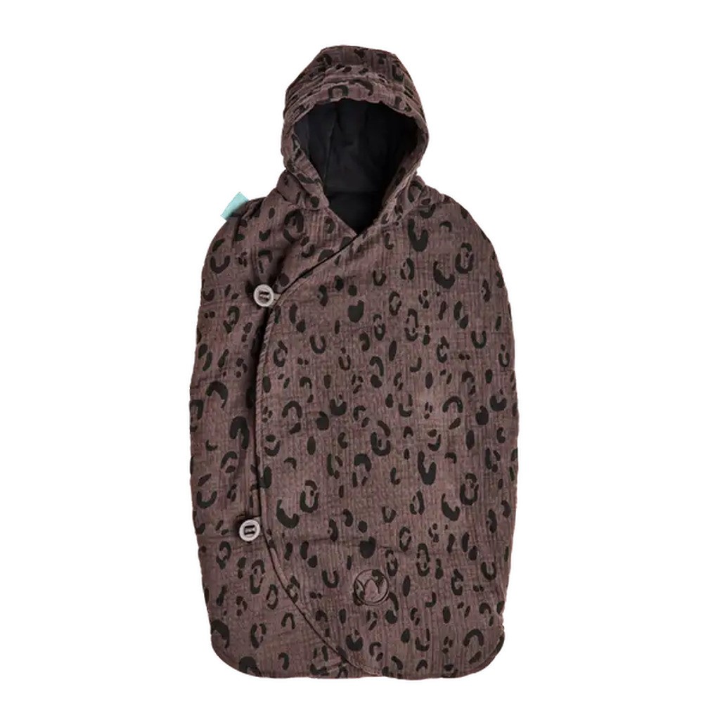 Najell Barnevognsdragt - Leopard Brown