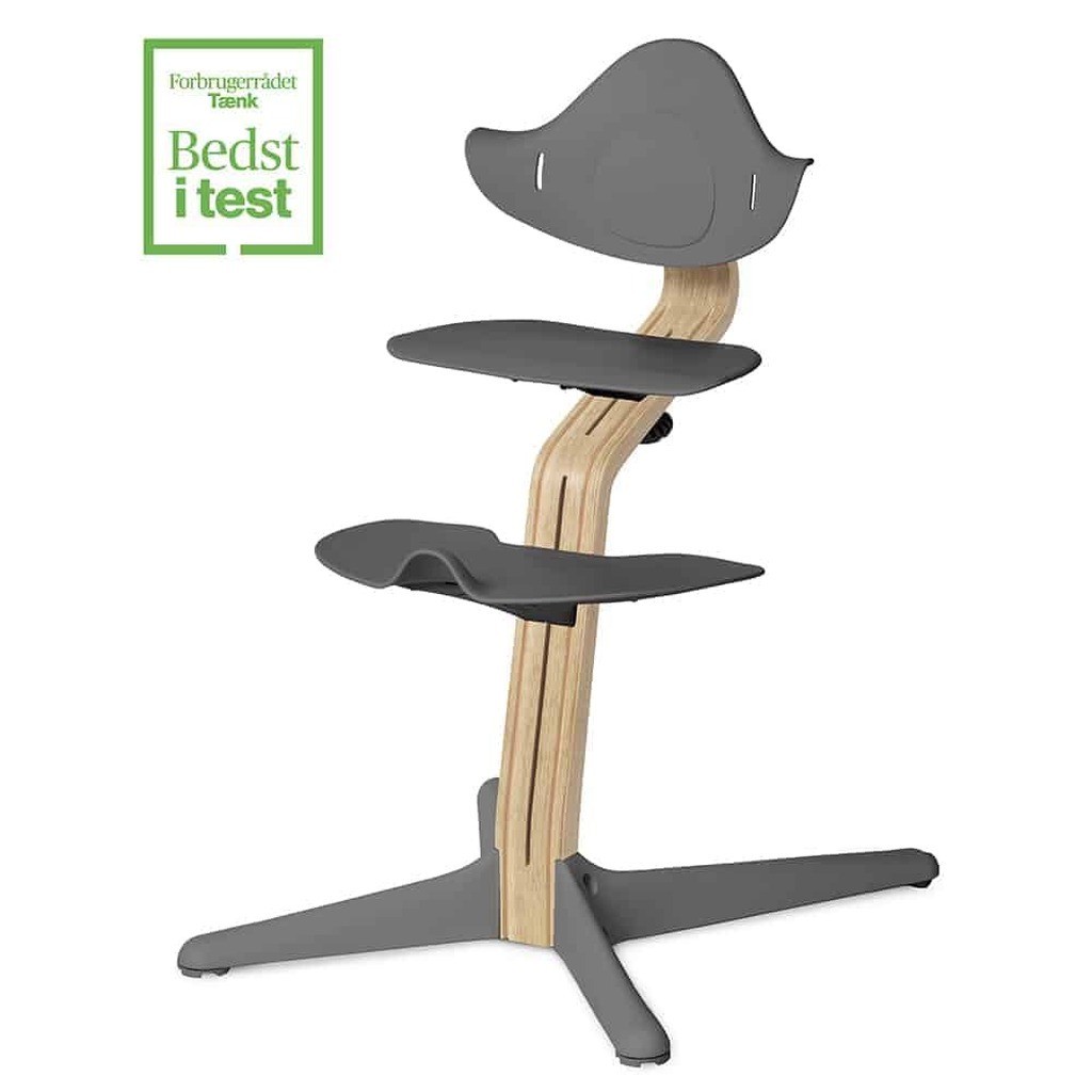 Nomi Højstol Bøg - Natural/grey