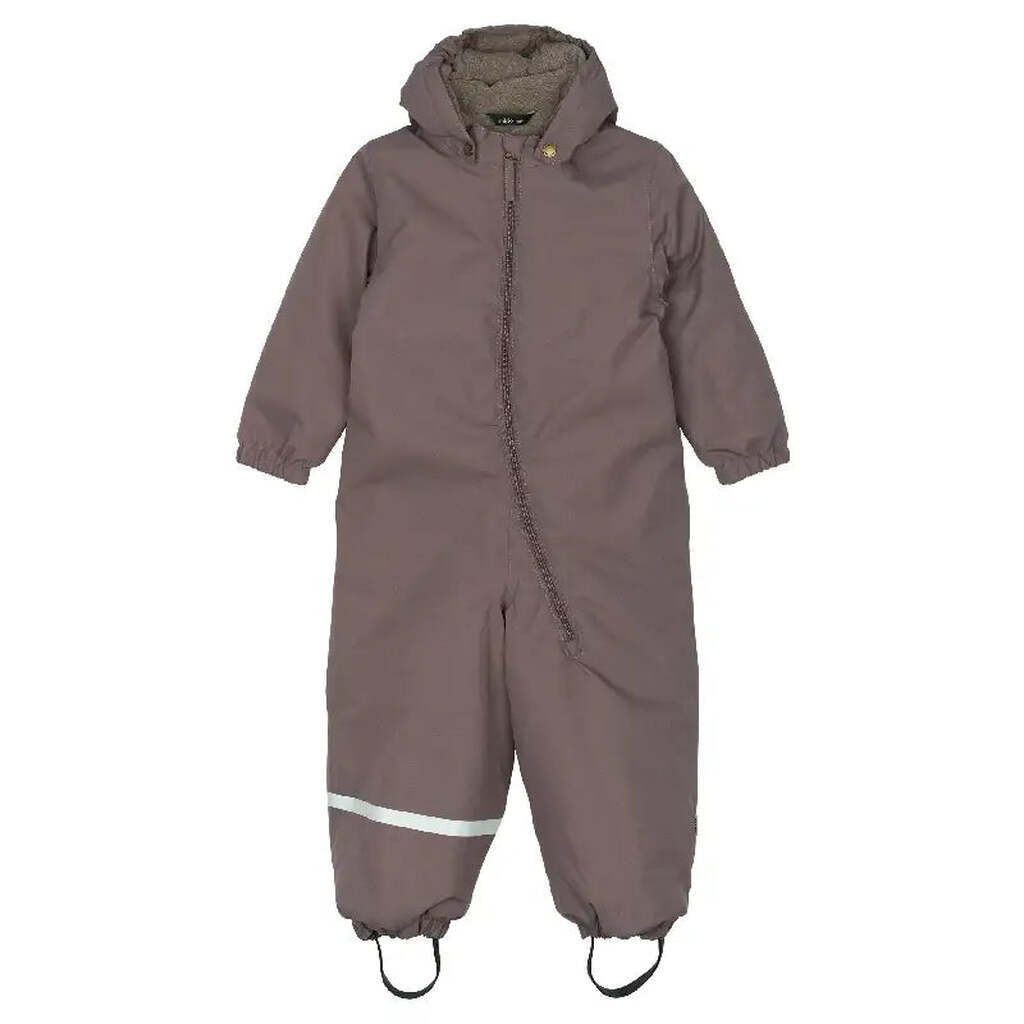 Mikk-line Flyverdragt Ensfarvet - Sparrow - Str. 80-116 - 98