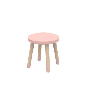 Flexa Dots Taburet Ø30x30cm Blushing Pink
