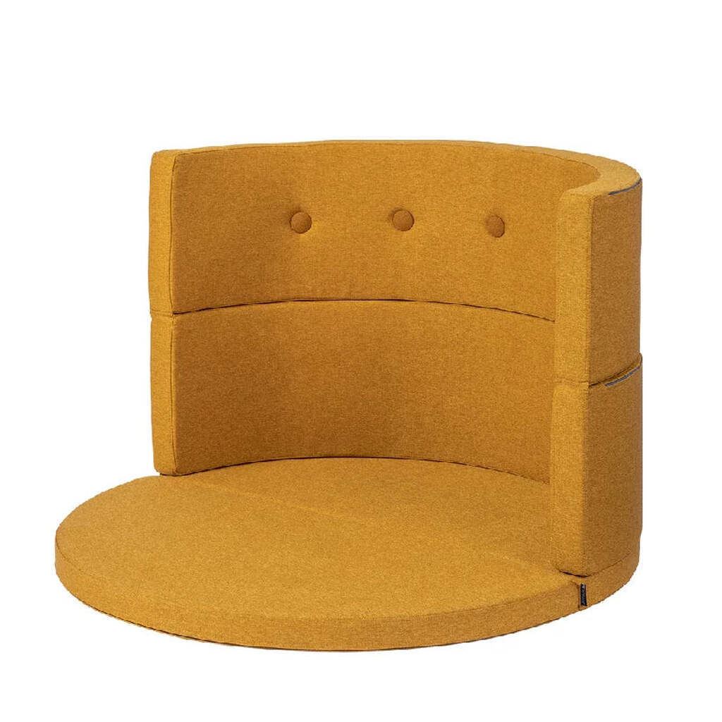 by Klipklap Play Fold - Circle  - Mustard w. Mustard