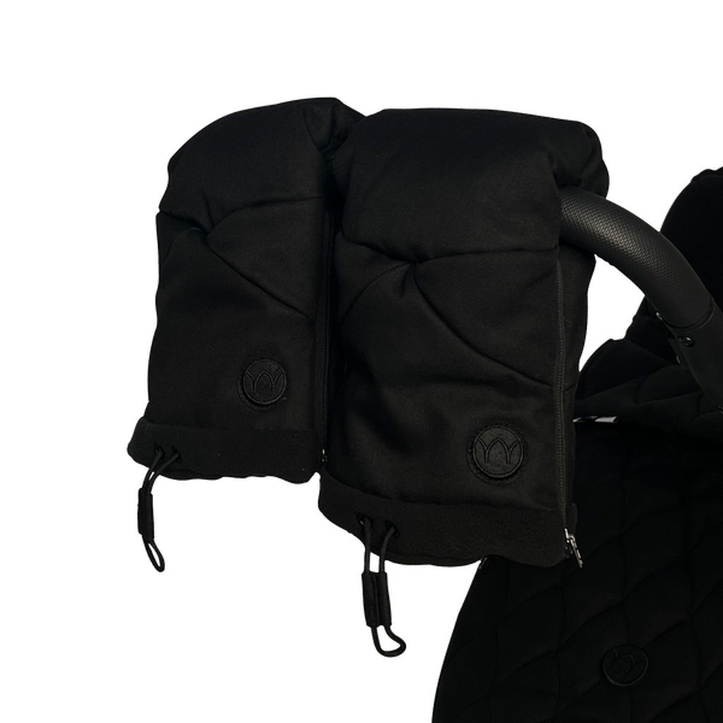 Najell Barnevognshandsker - Matte Black