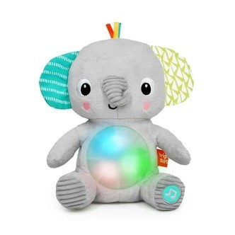 Hug-a-bye Babyâ¢ Musikalsk Elefant - Plysdyr Med Lys