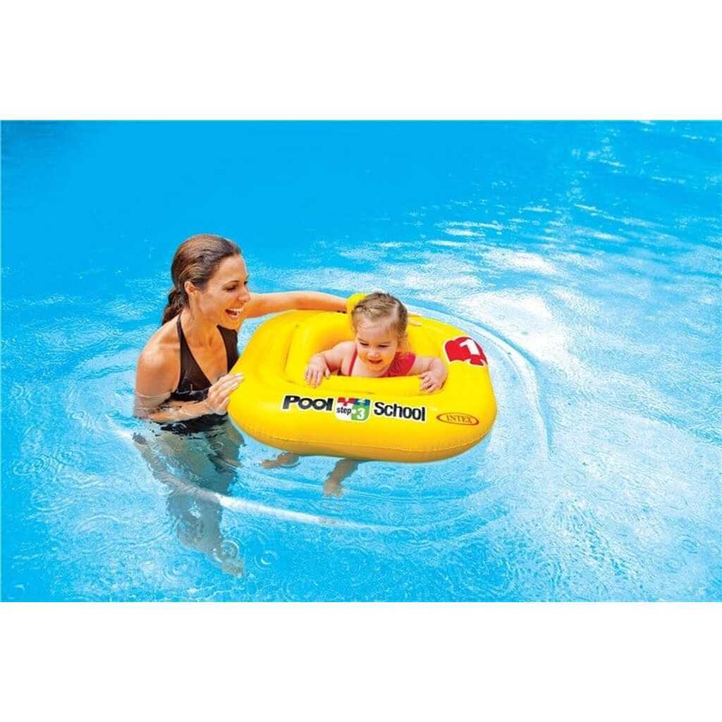 Intex Deluxe Baby Float Pool School Step 1 - 79x79 Cm.