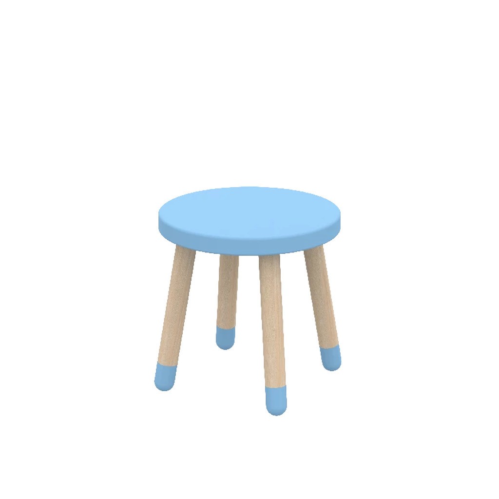 Flexa Dots Taburet Ø30x30cm Blue Skies