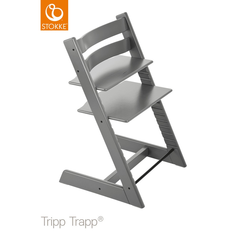 StokkeÂ® Tripp TrappÂ® Højstol - Storm Grey