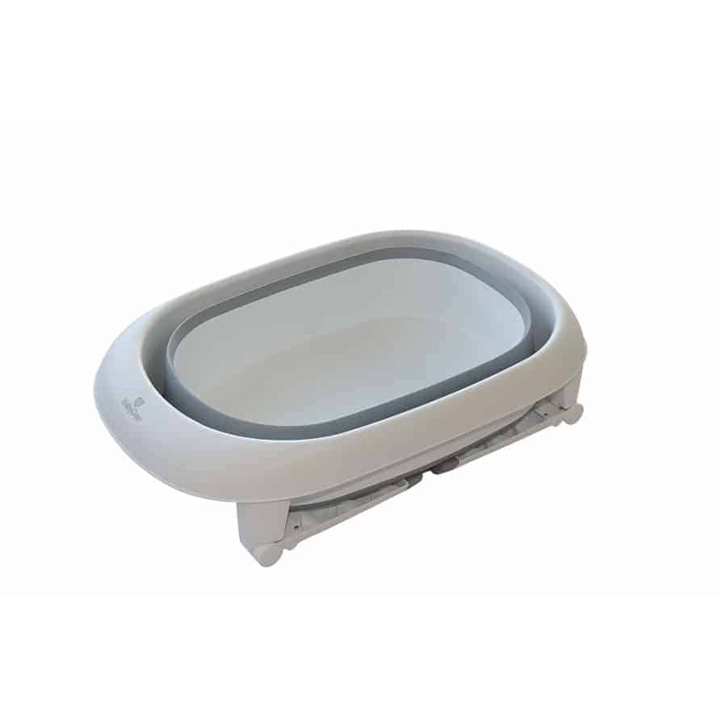 Badekar Foldbar - 100 l. - Hvid/grå