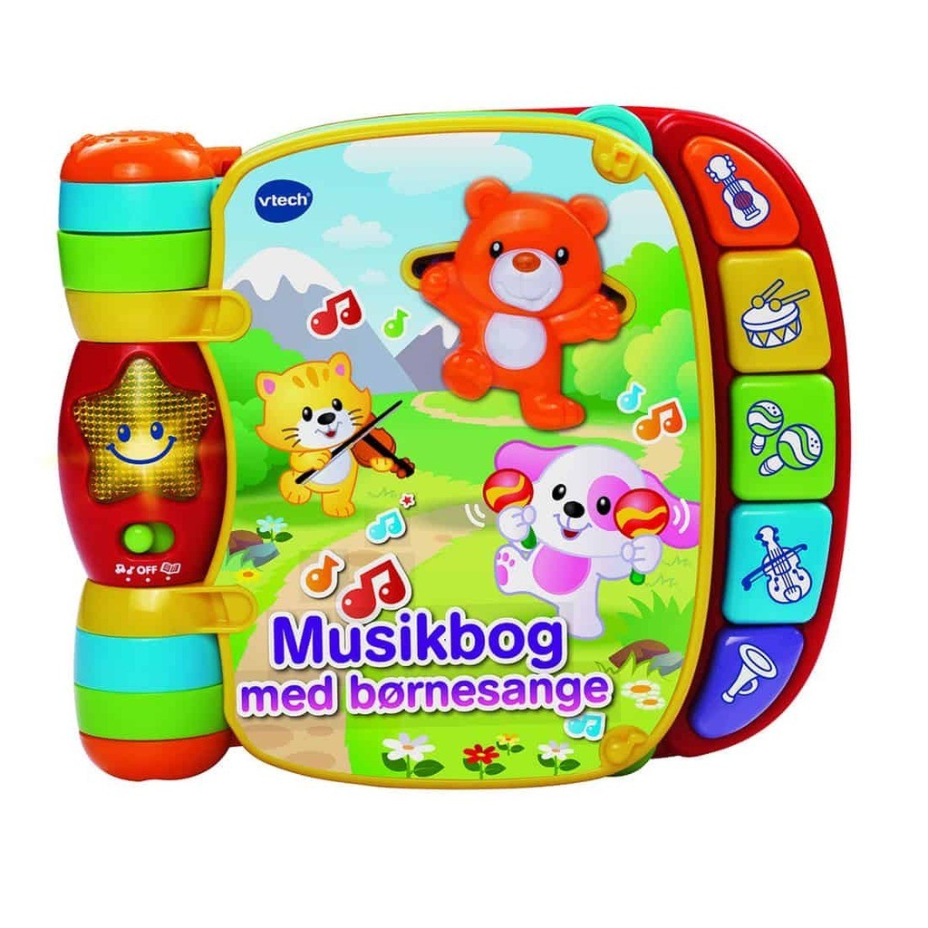 Vtech Baby Musikbog Med Børnesange DK