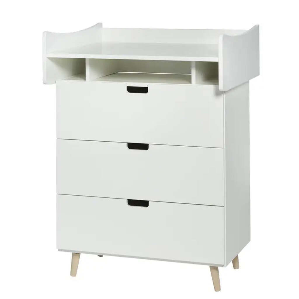 Pan Kommode Med3 Skuffer og Pusletop