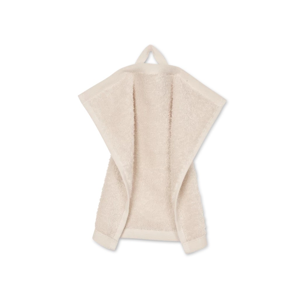 Lille Kanin Vaskeklud 25x25 Terry Vanilla Ice