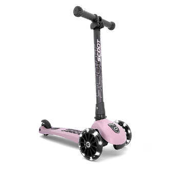 Scoot And Ride Highway Kick 3 Led - Rose