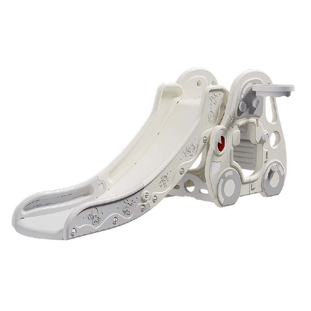 Kids Zone Bil Med Rutsjebane og Basket