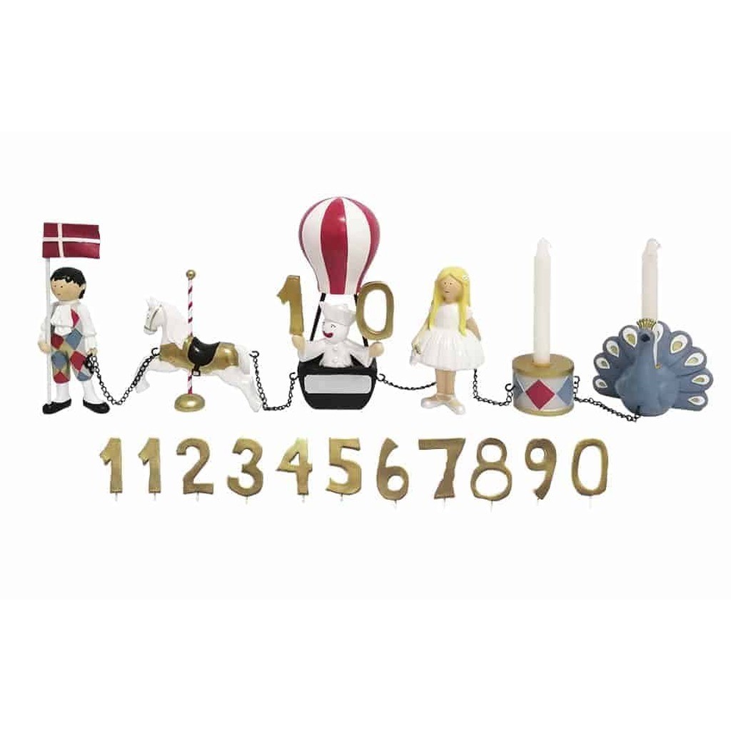 Kids By Friis Fødselsdagstog - Harlekin og Columbine