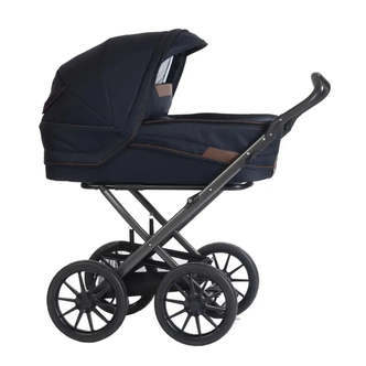 Stork Classic - Stel: Carbon - Overdel: Navy Blue/brown