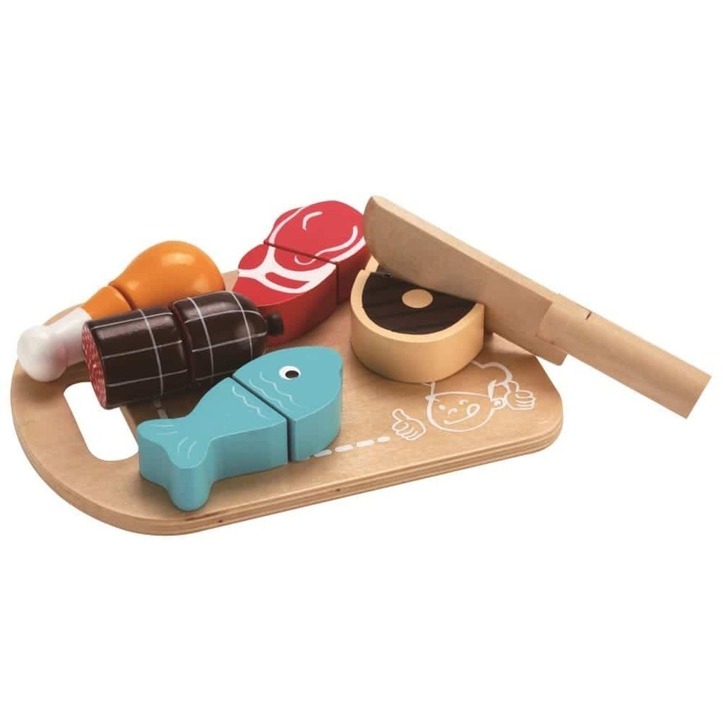 Skærebræt Med Kød