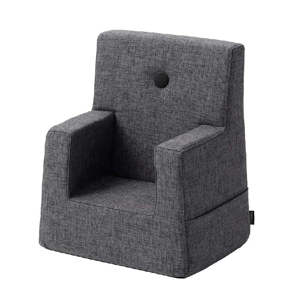by Klipklap Kids Chair  - Blue Grey w. Grey