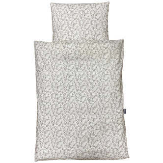 Junior Sengelinned - Dess. 1244 Hvid m/ Naturfarvede Grene