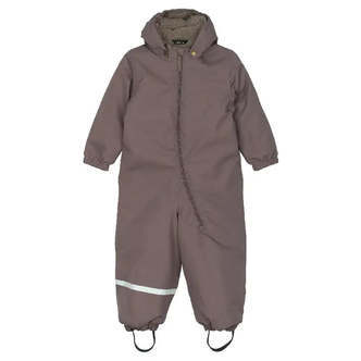 Mikk-line Flyverdragt Ensfarvet - Sparrow - Str. 80-116 - 86