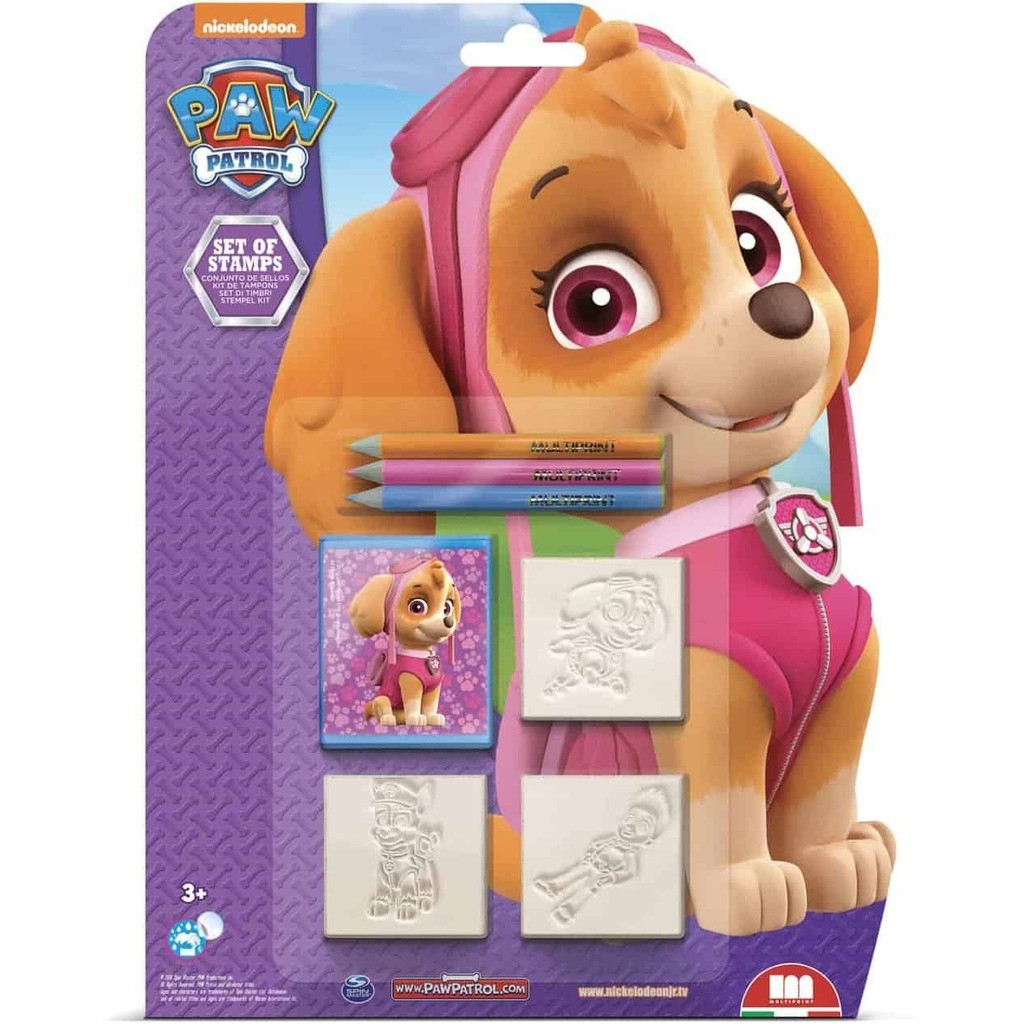 3 Stempler Paw Patrol Pige
