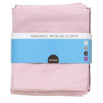 Mininor Stofble Økologisk Rosa - Lilla 6 - Pak