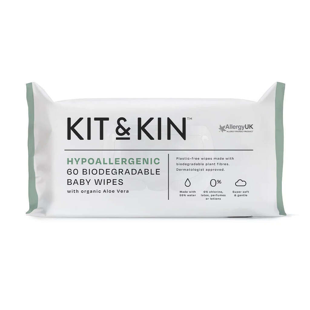 Kit & Kin Vådservietter (60 Stk)