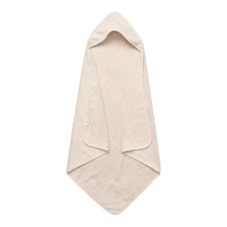 Lille Kanin Håndklæde Med Hætte 100x100 Terry Vanilla Ice