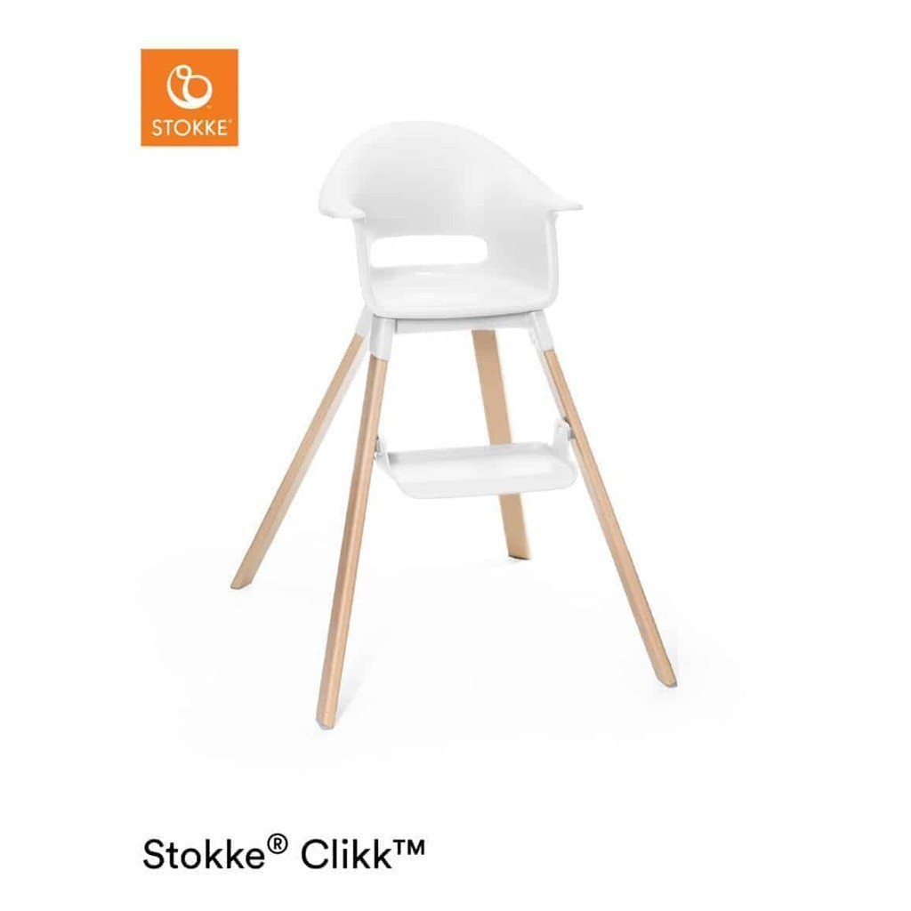StokkeÂ® Clikkâ¢ Højstol - Hvid