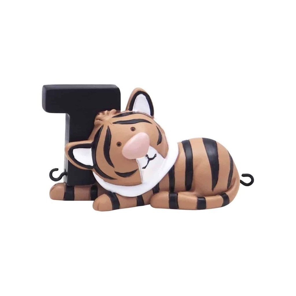 Kids By Friis T Bogstav Med Tiger Til Navnetog