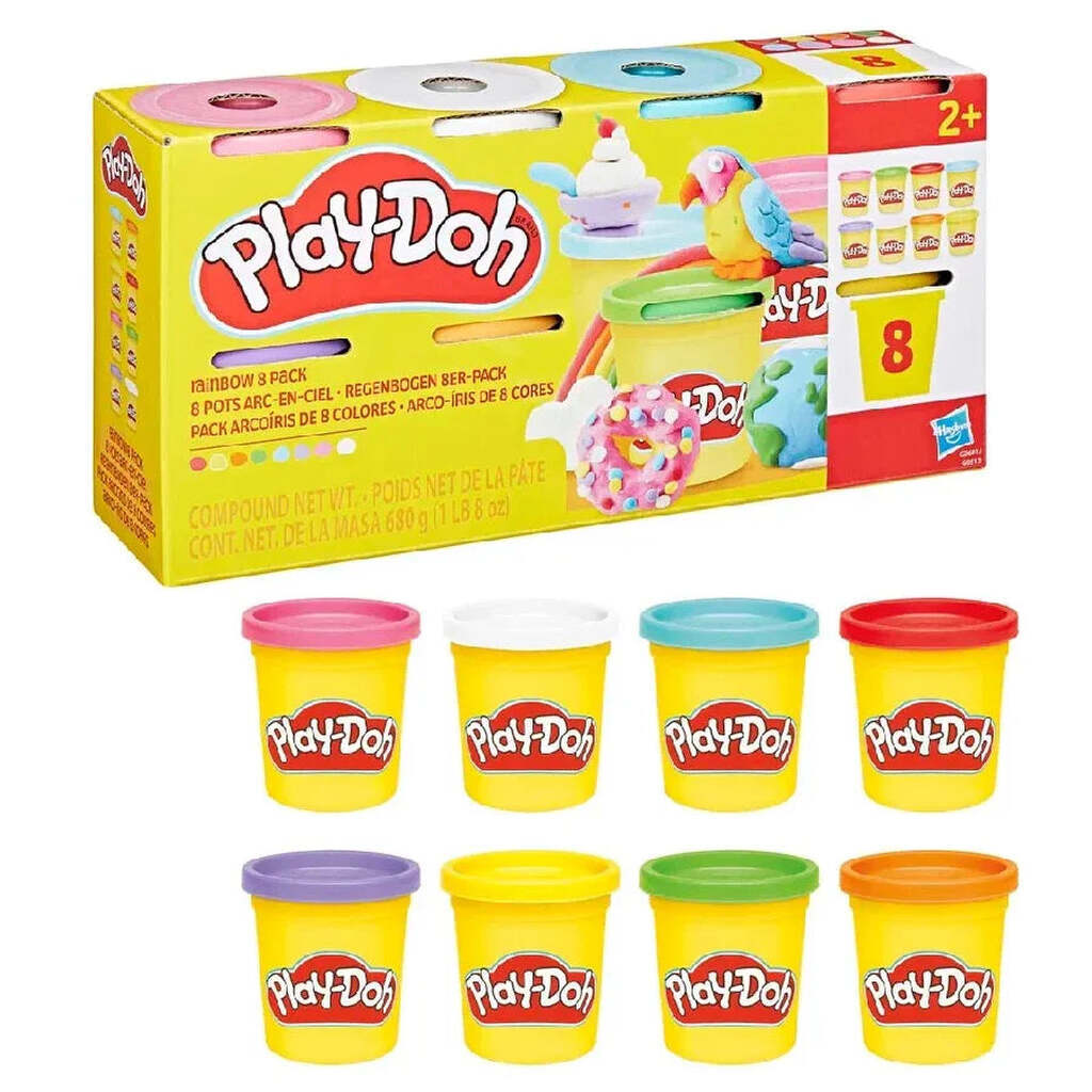 Play-doh 8 Pack 680 g Asst.