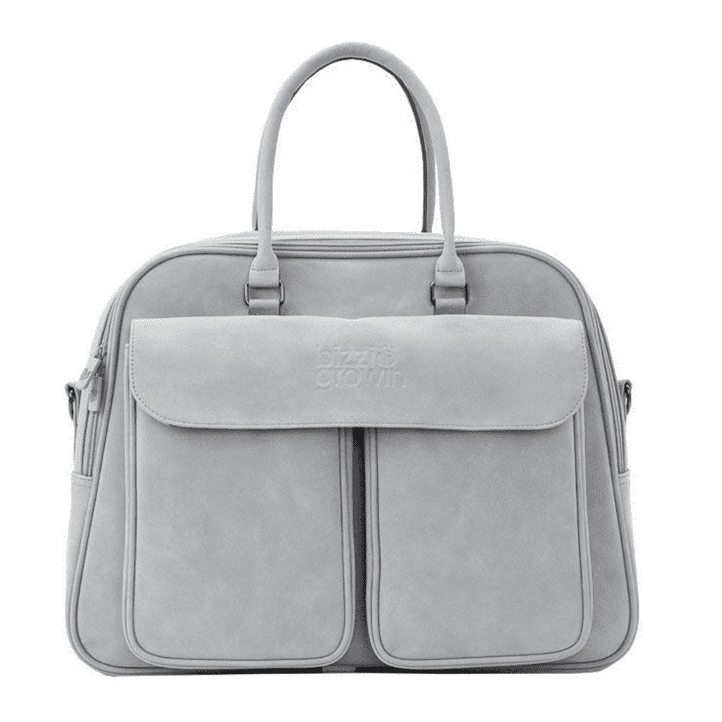 Bizzi Growin PodÂ® Pusletaske og Rejseseng - Whisper Grey