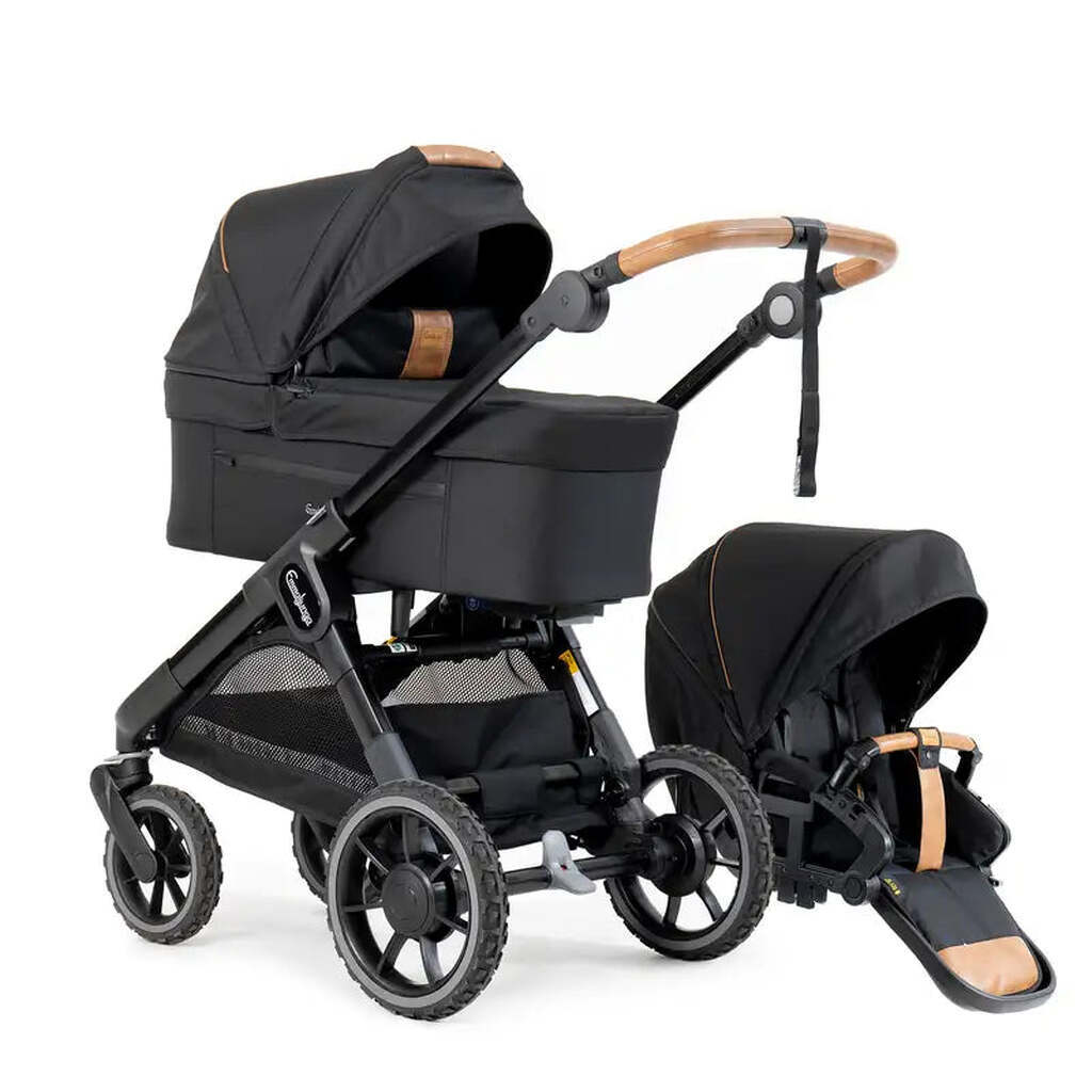 Emmaljunga Sento Max Flat Combi - Outdoor Black