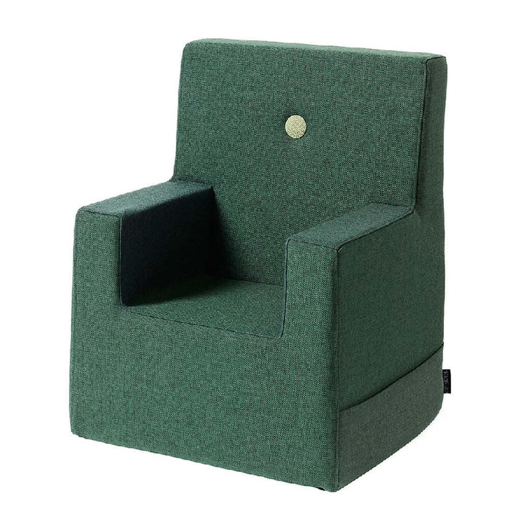 by Klipklap Kids Chair XL  - Deep Green w. Light Green
