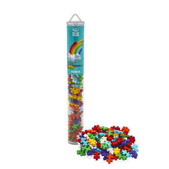 Tube Plus-plus Rainbow Color Mix / 100 Pcs Tube
