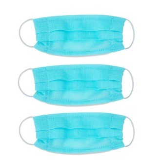 Mundbind - Blå - 3 Stk.