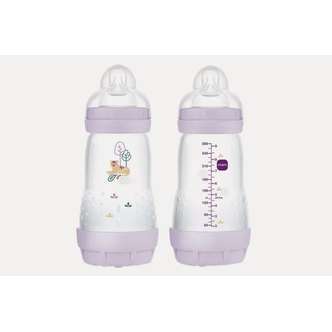 Mam Easy Start Anti - Colic 260ml 2 Pak - Lilla
